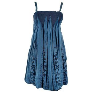 URBAN ROSE BLUE TANK DRESS